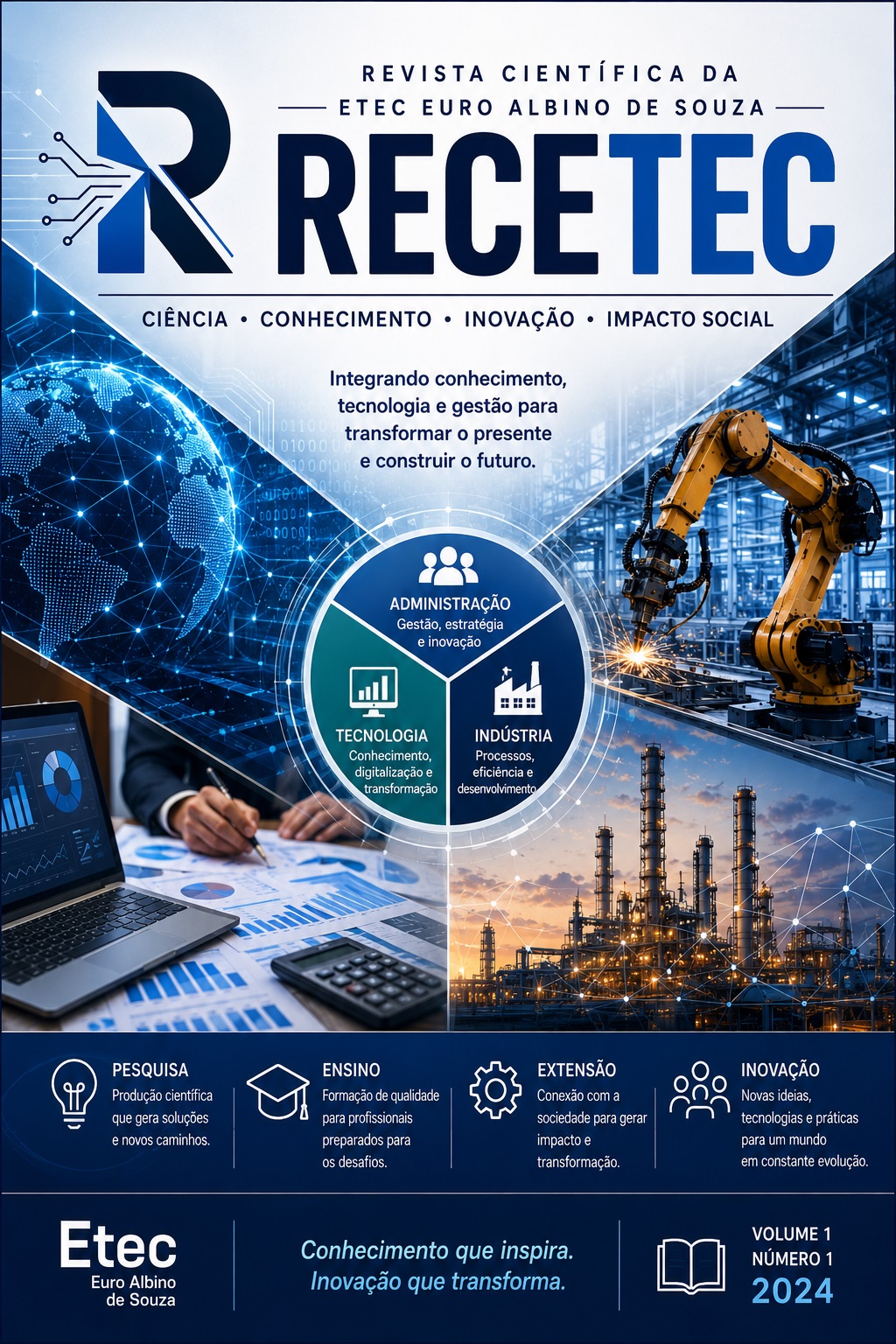 Capa da Edição 04 da Revista RECETEC