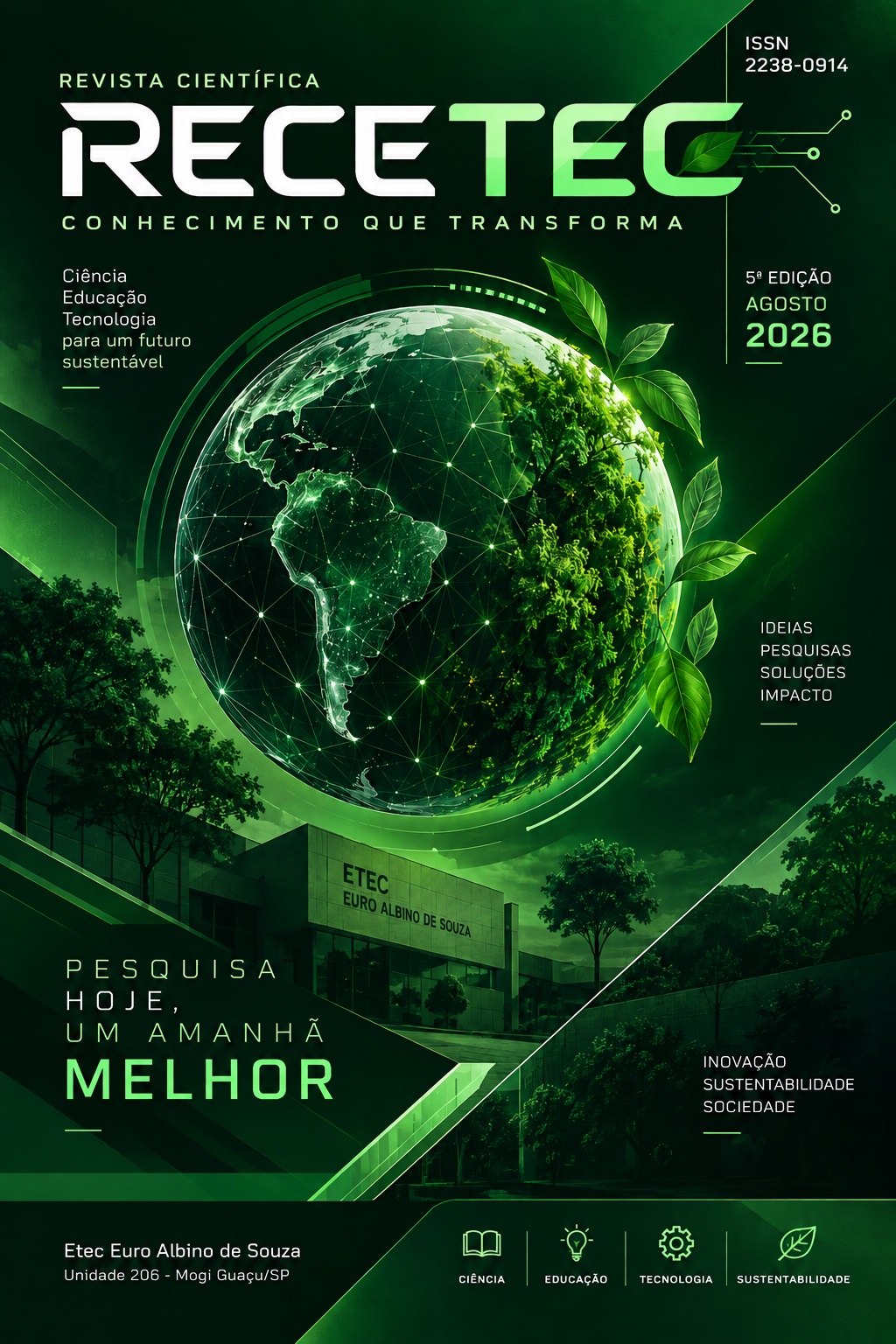 Capa da Edição 05 da Revista RECETEC